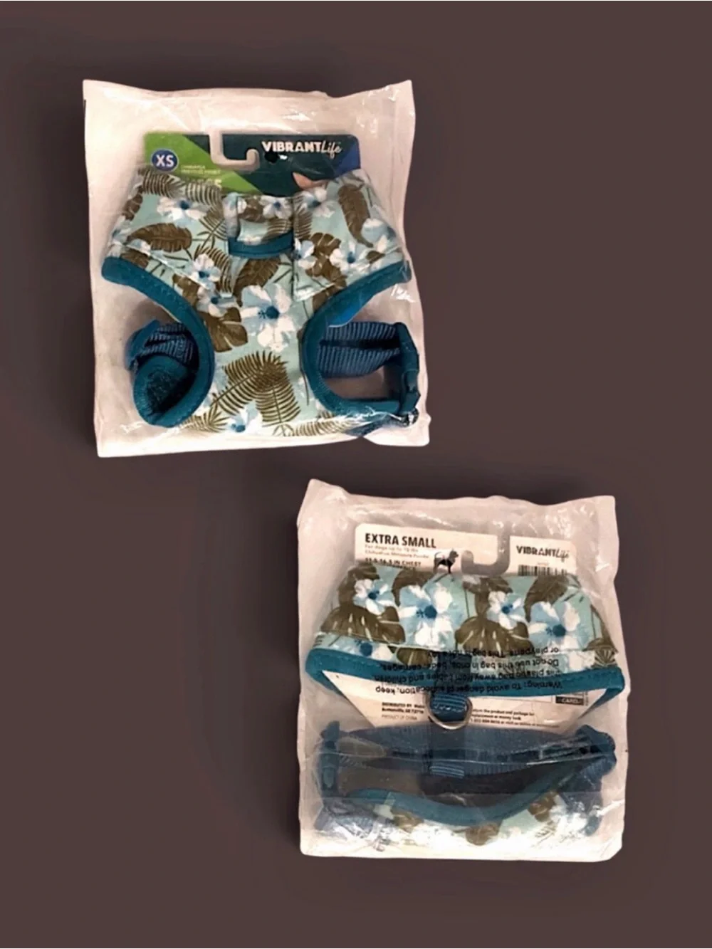 Vibrant Life Dog Hawaiian Shirt Harness